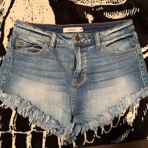 Cut off jean shorts